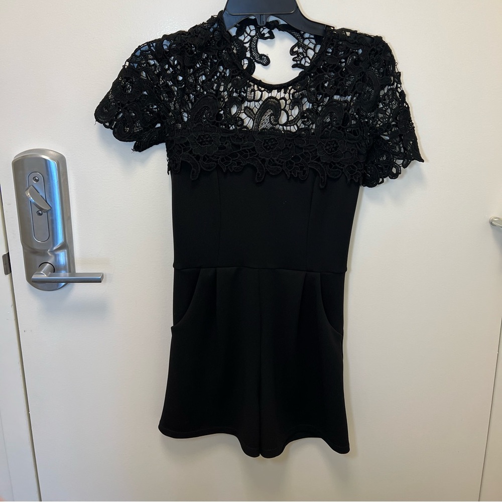 Miss Selfridge romper. US 0.